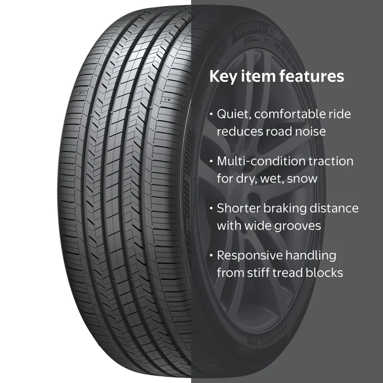 Hankook Kinergy ST (H735) All Season 225/65R17 102T Passenger Tire