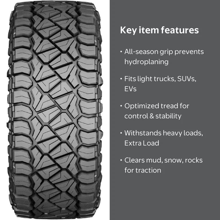 Predator New Mutant RT Trail 275/50R22 116H Extra Load Rugged