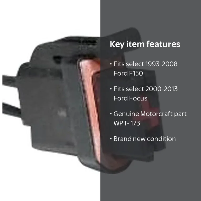 A/C Compressor Clutch Connector MOTORCRAFT WPT-173 Fits select