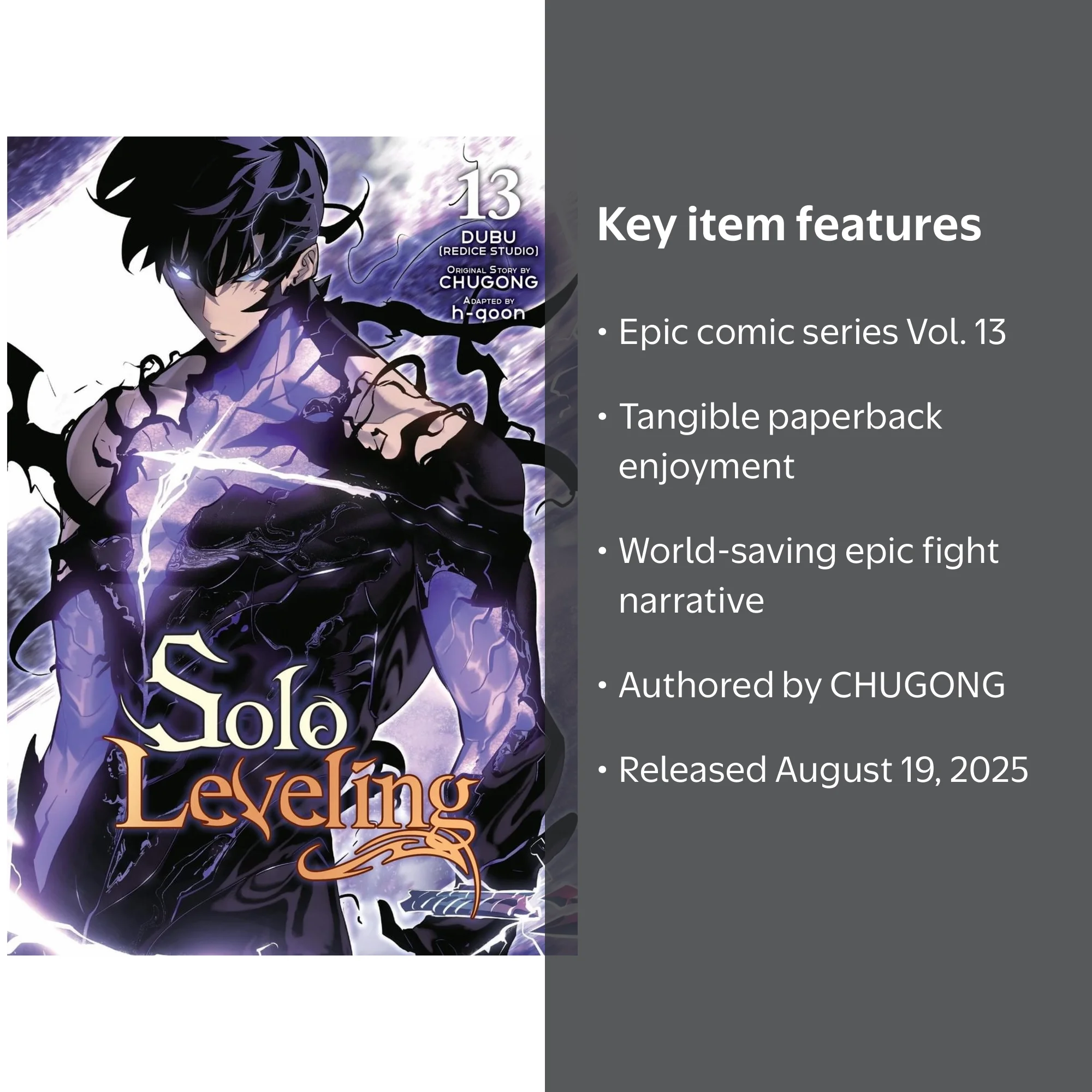 Solo Leveling, Vol. 13 (comic) (Paperback) - Walmart.com