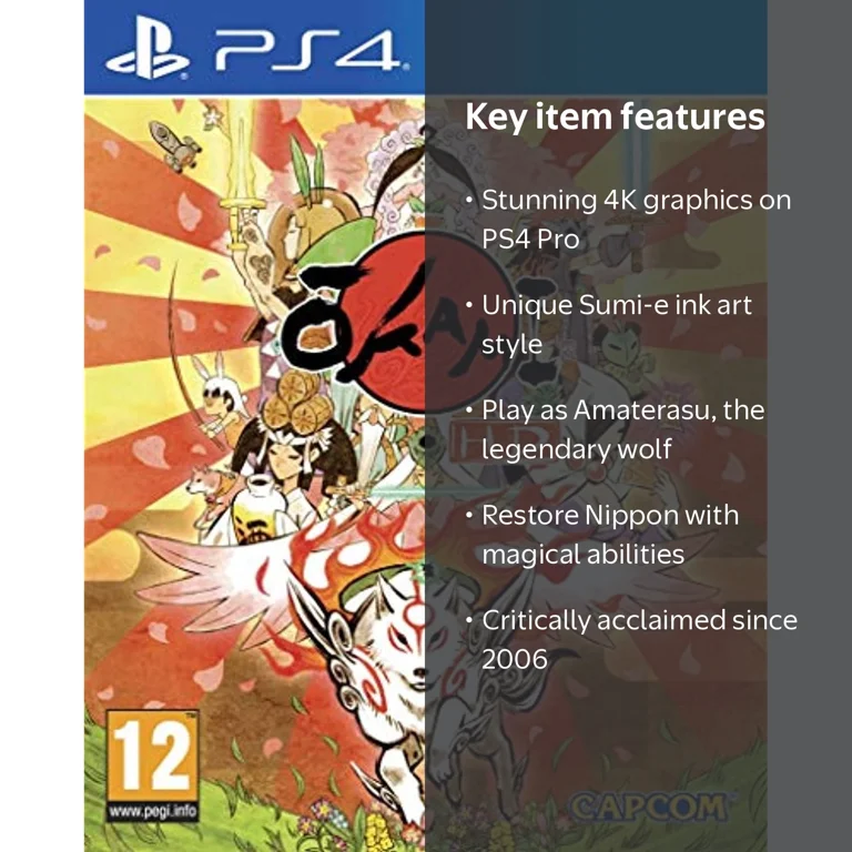 Okami HD for PlayStation 4™ - Walmart.com