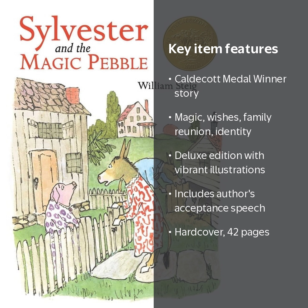 William Steig, Hardcover Book, Sylvester and the Magic Pebble
