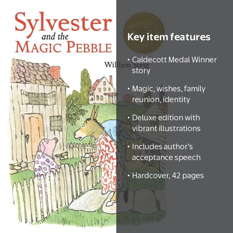 William Steig, Hardcover Book, Sylvester and the Magic Pebble