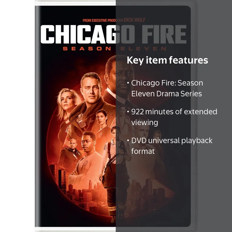 SDS, Chicago Fire: Season Eleven DVD, Drama, 922 mins - Walmart.com