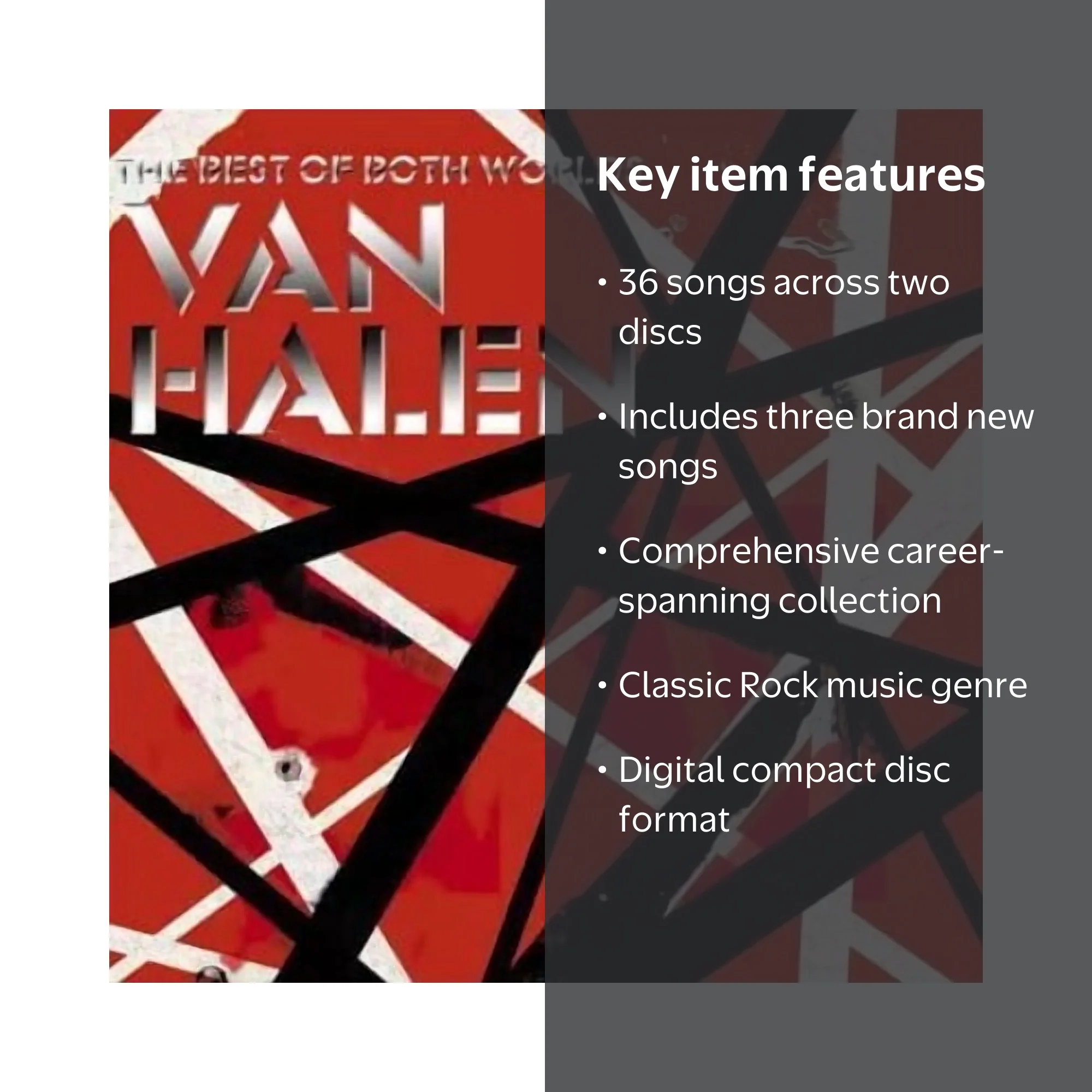 Van Halen - Greatest Hits: Best of Both Worlds - Rock & Roll Music