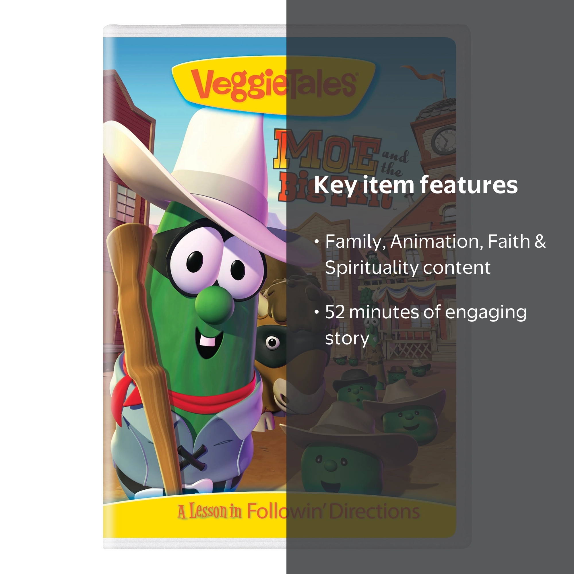 VeggieTales: Moe and the Big Exit [DVD] - Walmart.com