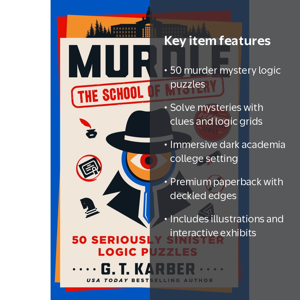 G. T. Karber, Murdle: The School of Mystery, paperback - Walmart.com