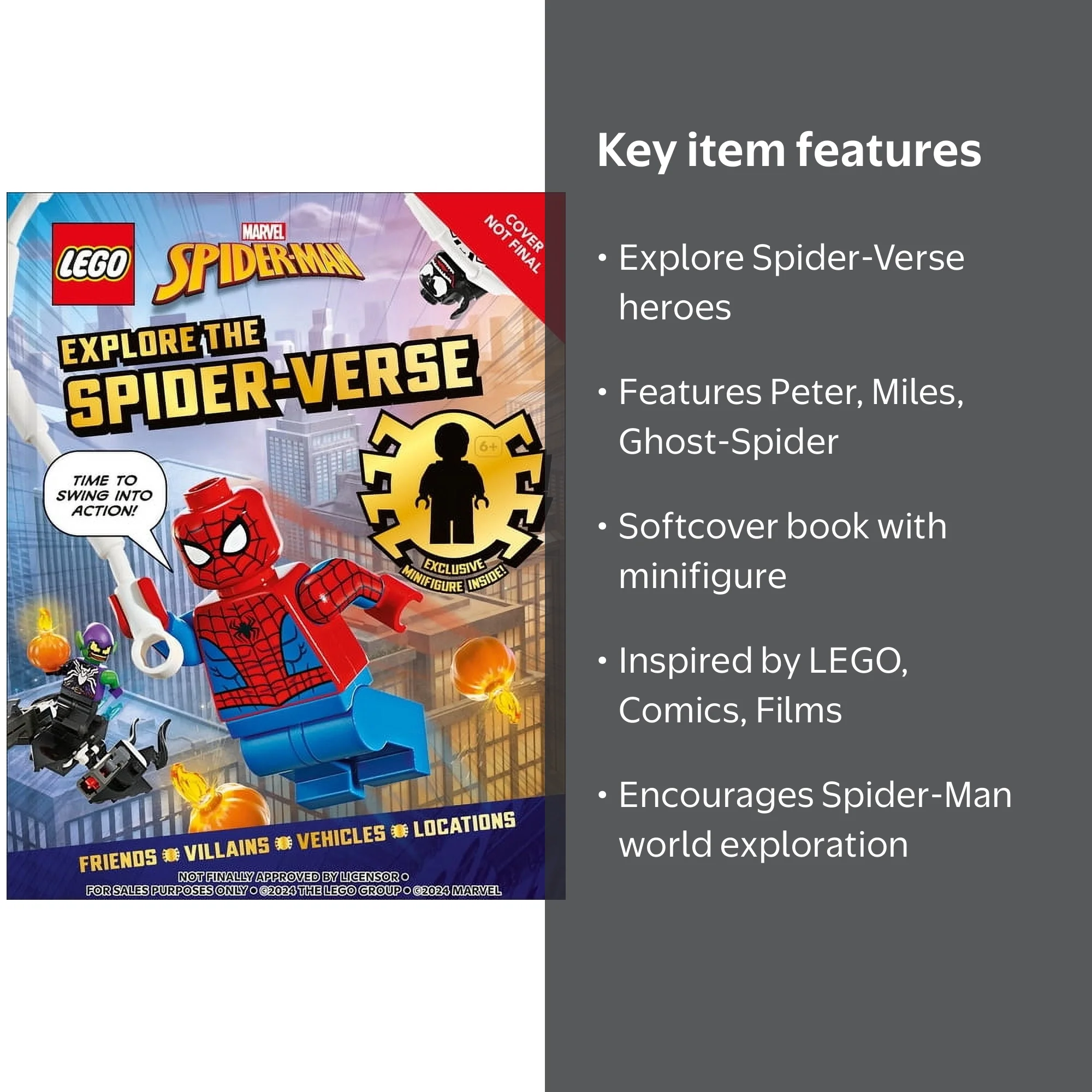 Lego Marvel Spider-Man Explore the Spider-Verse, Paperback