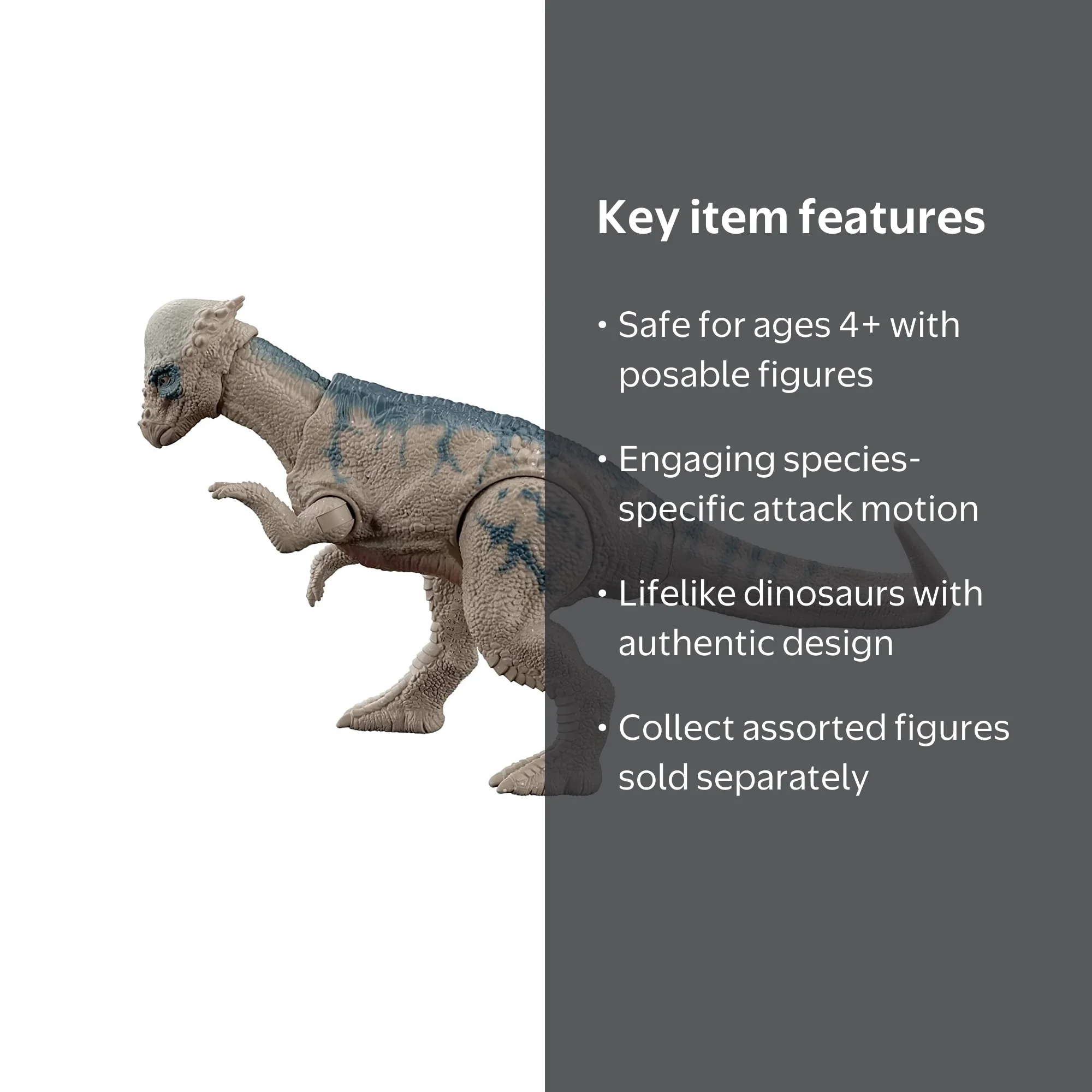 Jurassic World Legacy Collection Dino Pachycephalosaurus Action