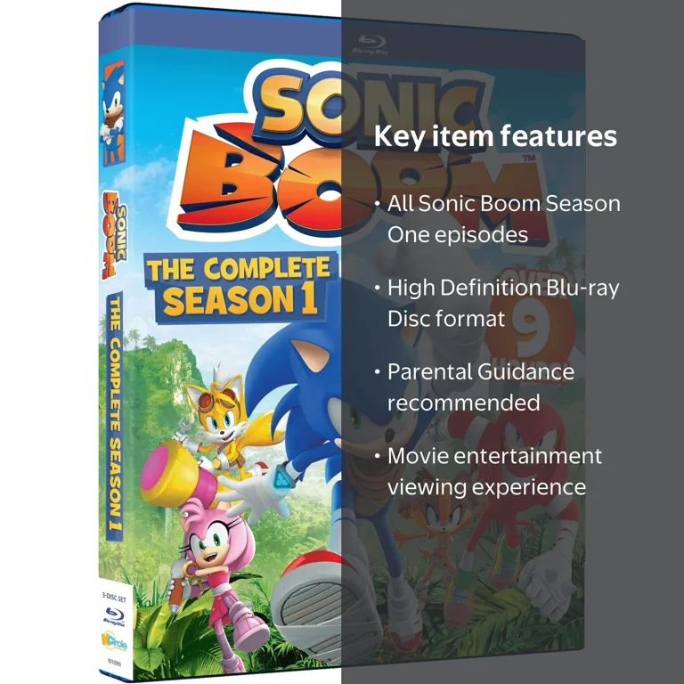 Sonic Boom: The Complete Season 1 BD - Walmart.com