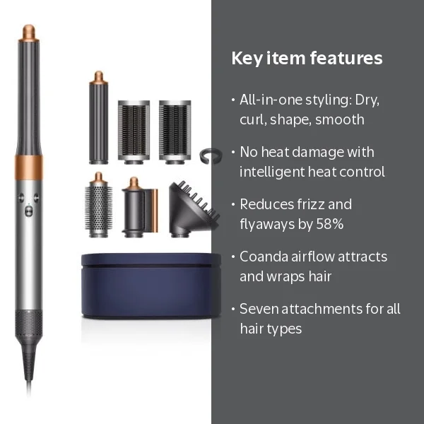 Restored Premium Dyson Airwrap™ Multi-styler Complete Long Diffuse
