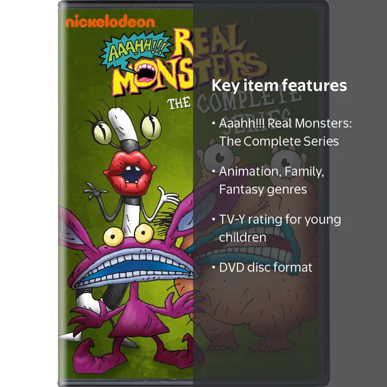SDS, Aaahh!!! Real Monsters: The Complete Series, DVD, TV-Y