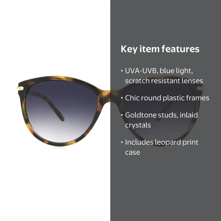 Sofia Vergara® x Foster Grant® Women's Monica Tort Sunglasses