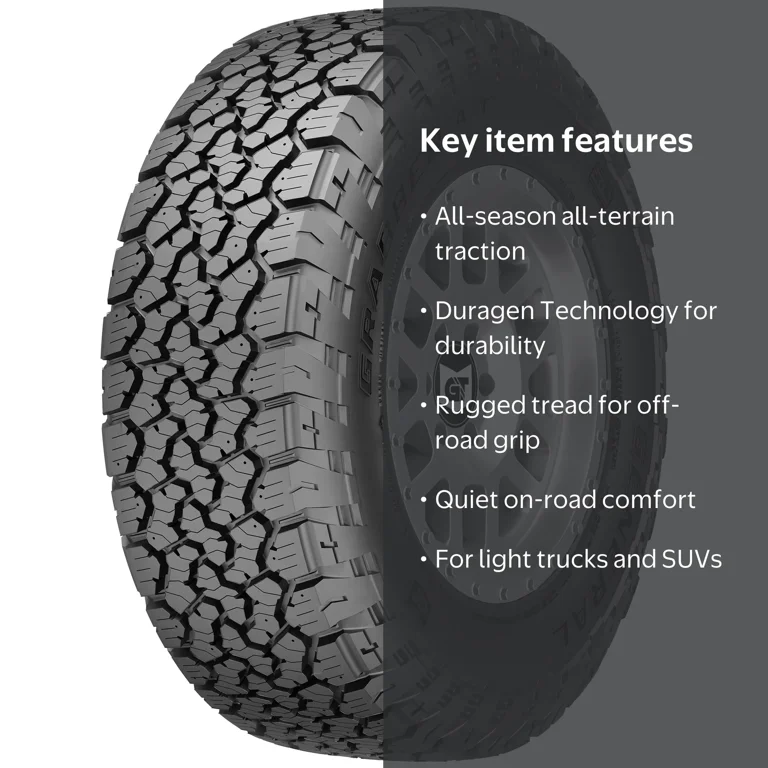 General All-Season 265/70R17 115 T - Walmart.com