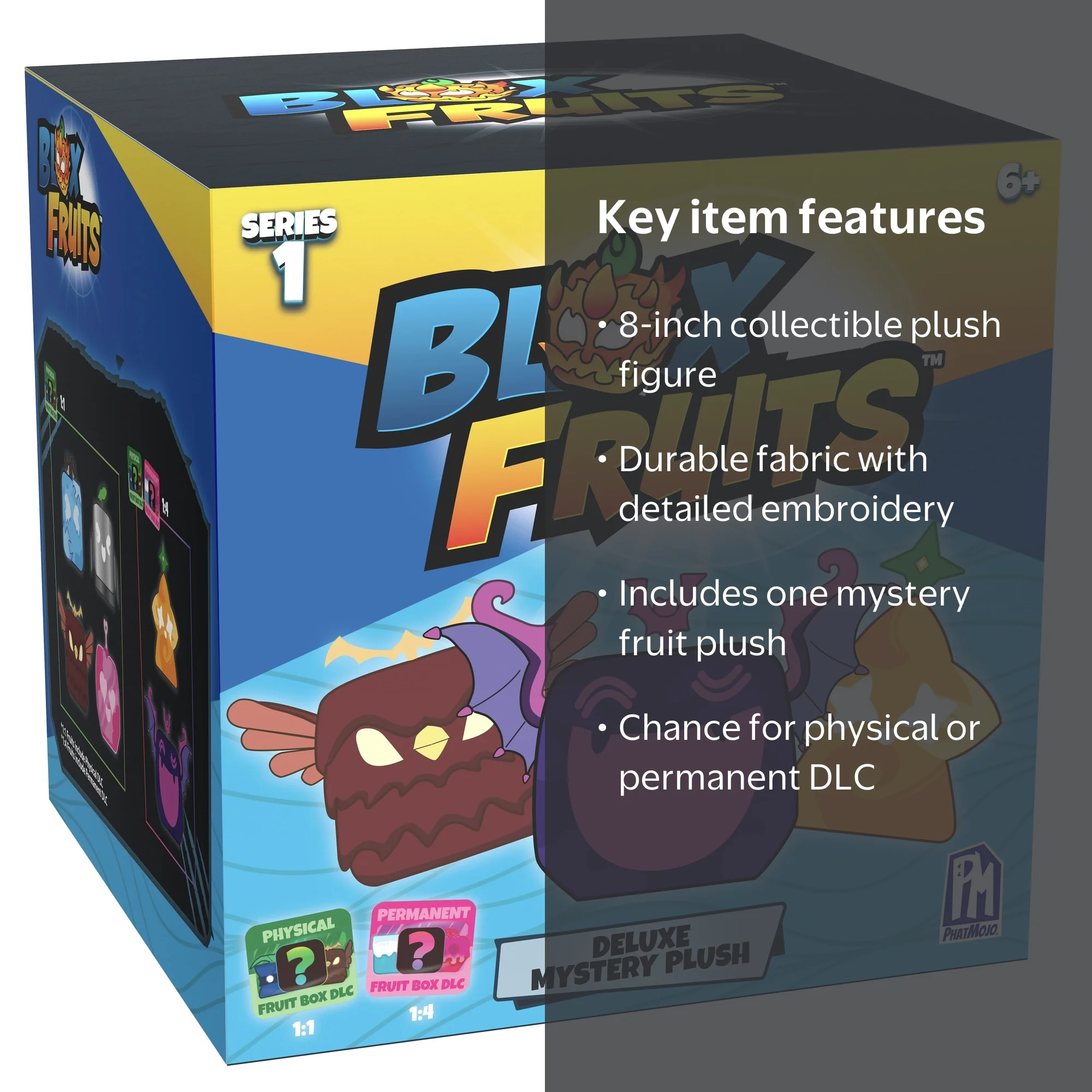 Free Shipping! Blox Fruits 8” Collectible Plush with High-Quality