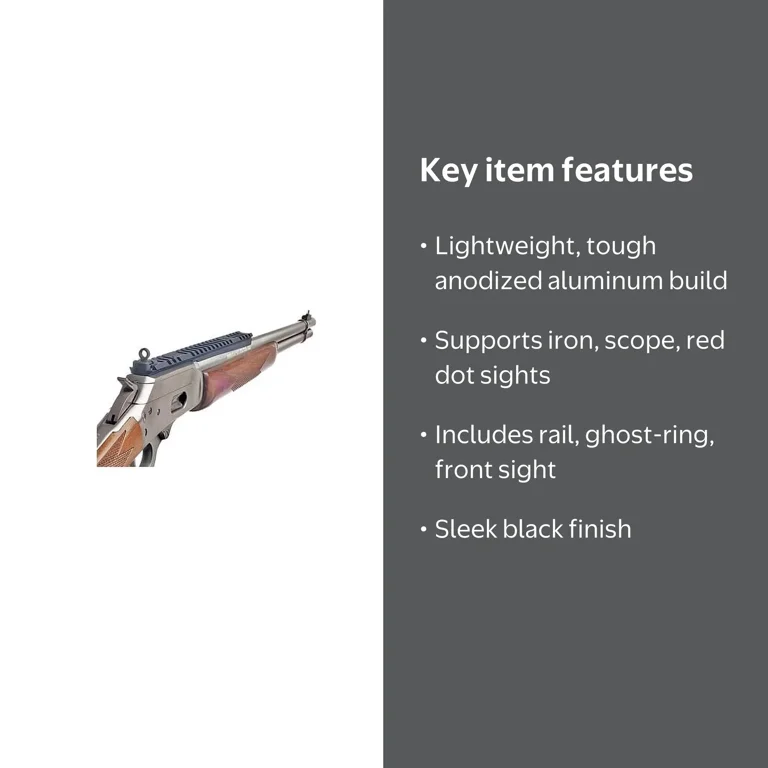 XS SIGHTS ML10015 Lever Rail Ghost Ring WS Marlin 1895 Marlin 1895