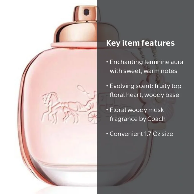 Coach, Floral Eau De Parfum, 1.7 Oz, Perfume For Women - Walmart.com