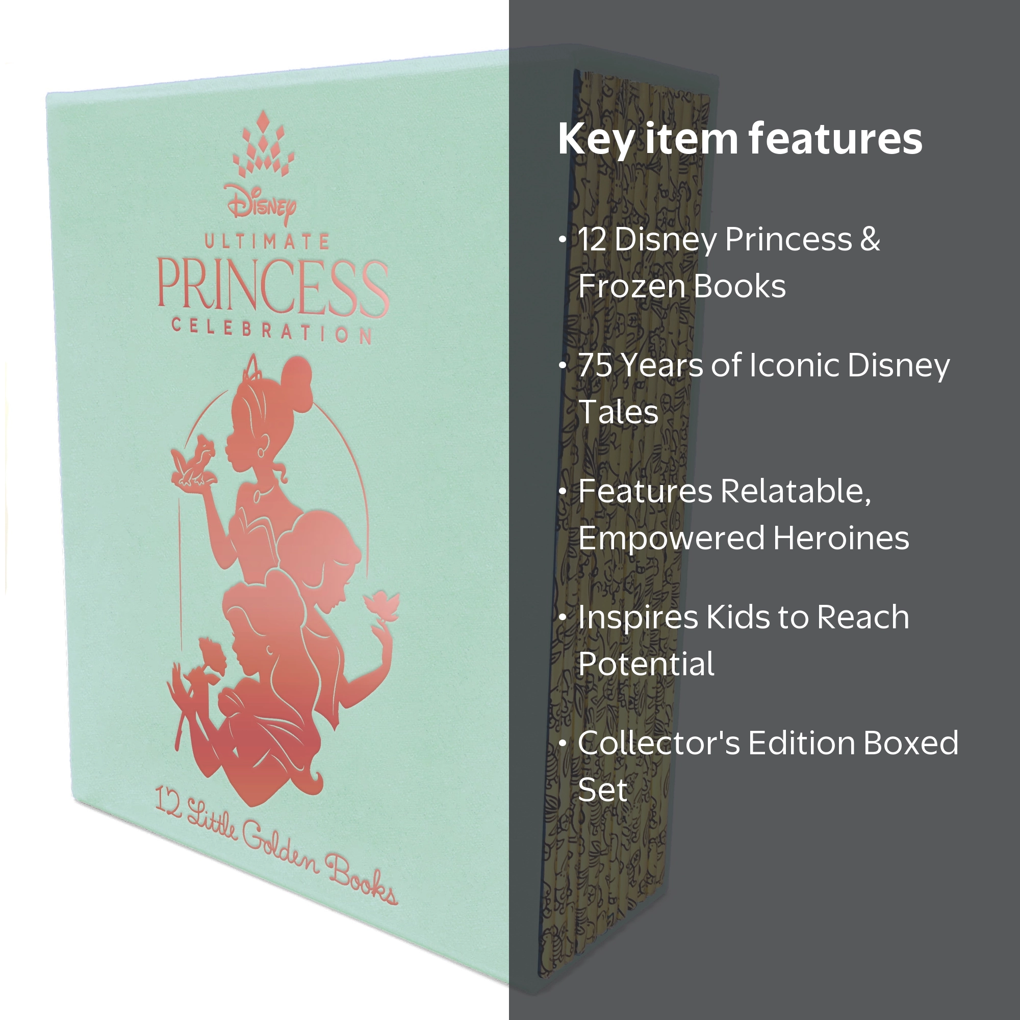 Ultimate Princess Boxed Set of 12 Disney Little Golden Books