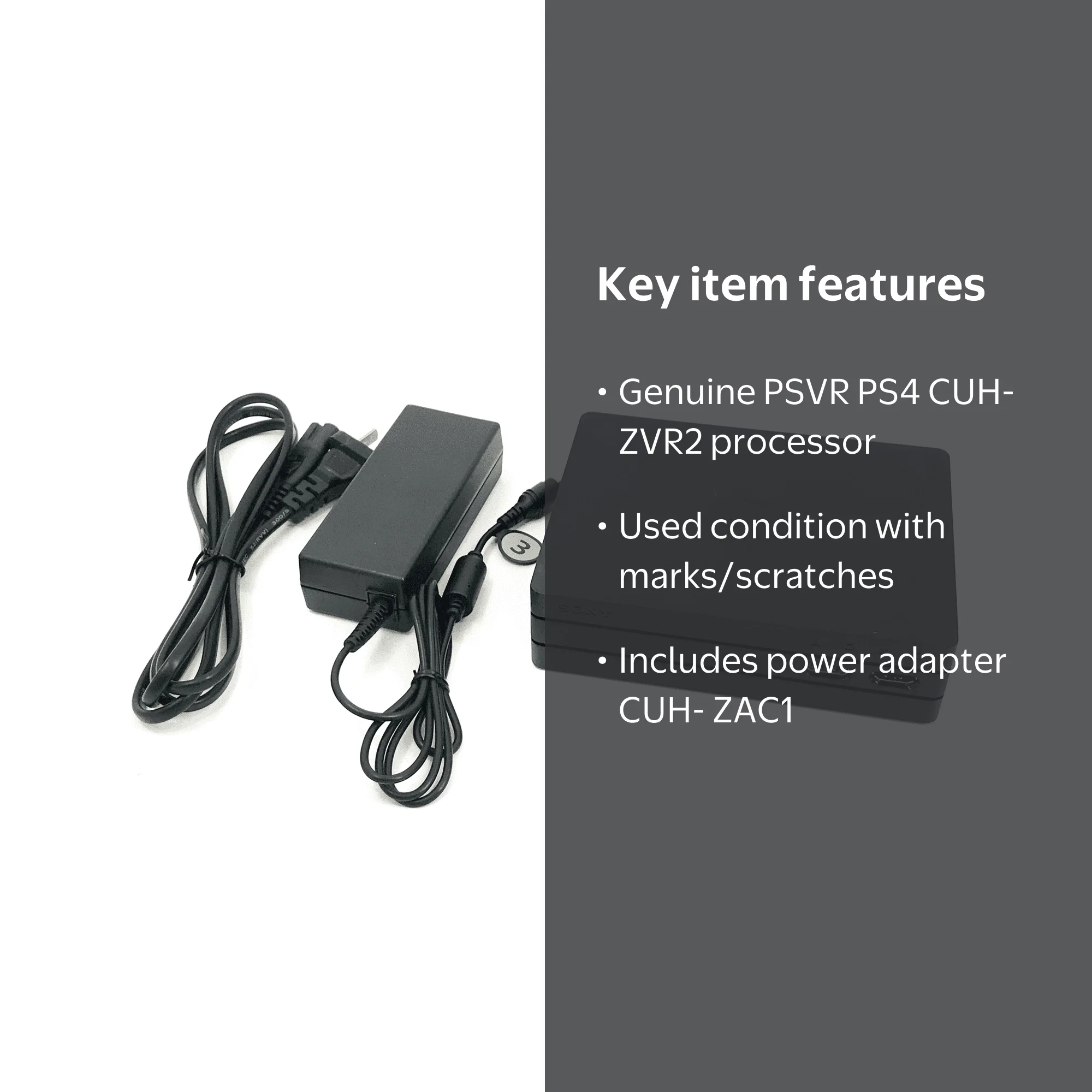 Pre-Owned Genuine Sony Playstation VR PS4 CUH-ZVR2 Processor Unit