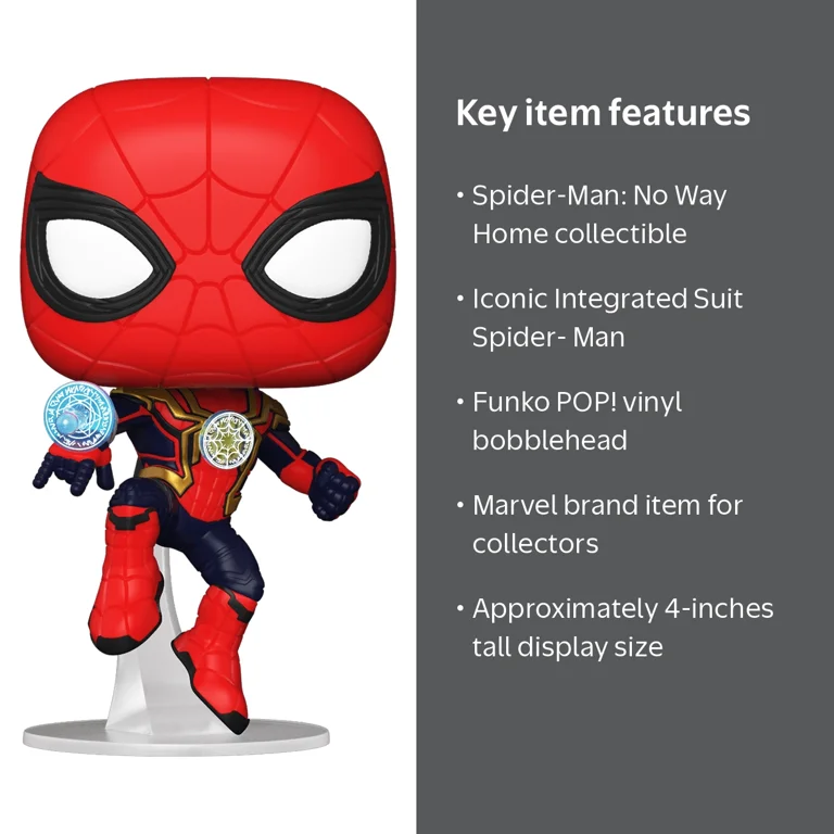 Funko, Marvel, Spider-Man (Integrated Suit), Vinyl bobblehead