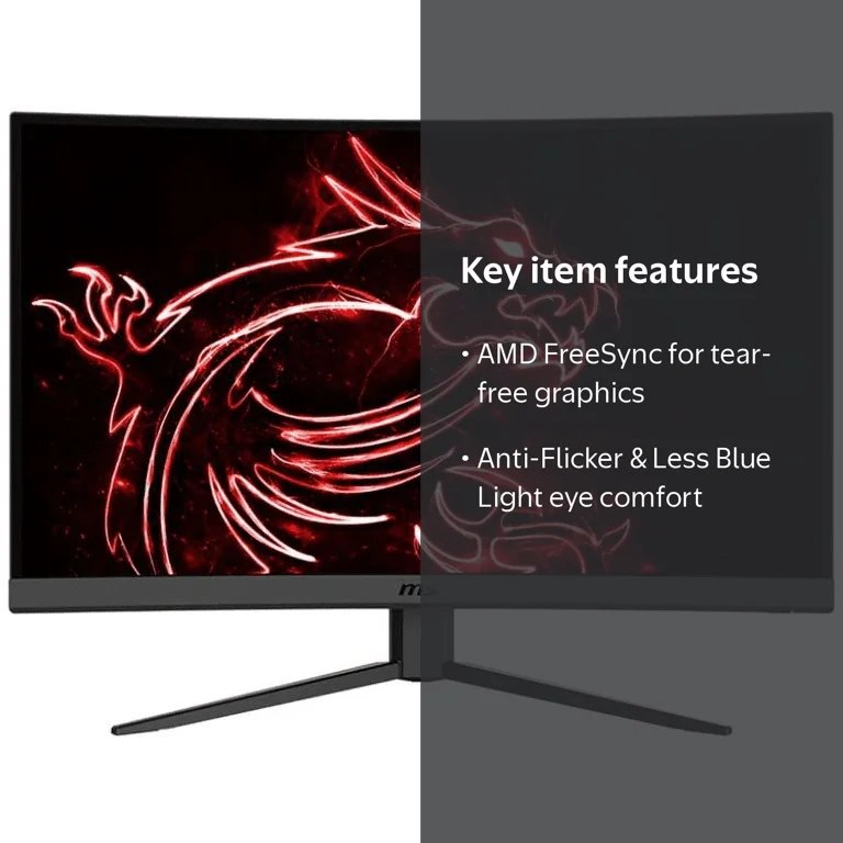 MSI, Curved FHD Gaming Monitor, 31.5