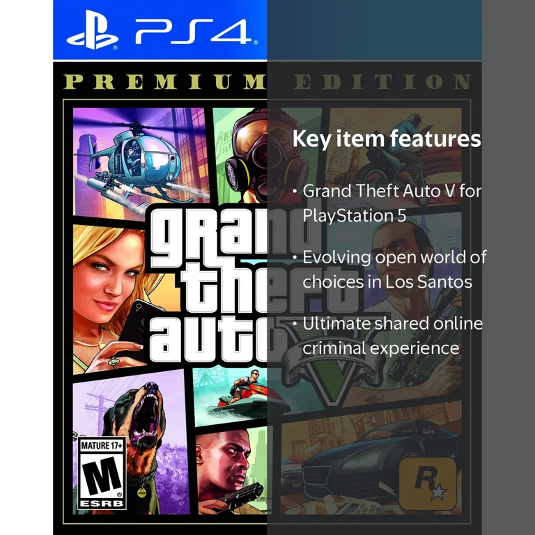 Rockstar Games, Grand Theft Auto V, 710425578649, PlayStation 5