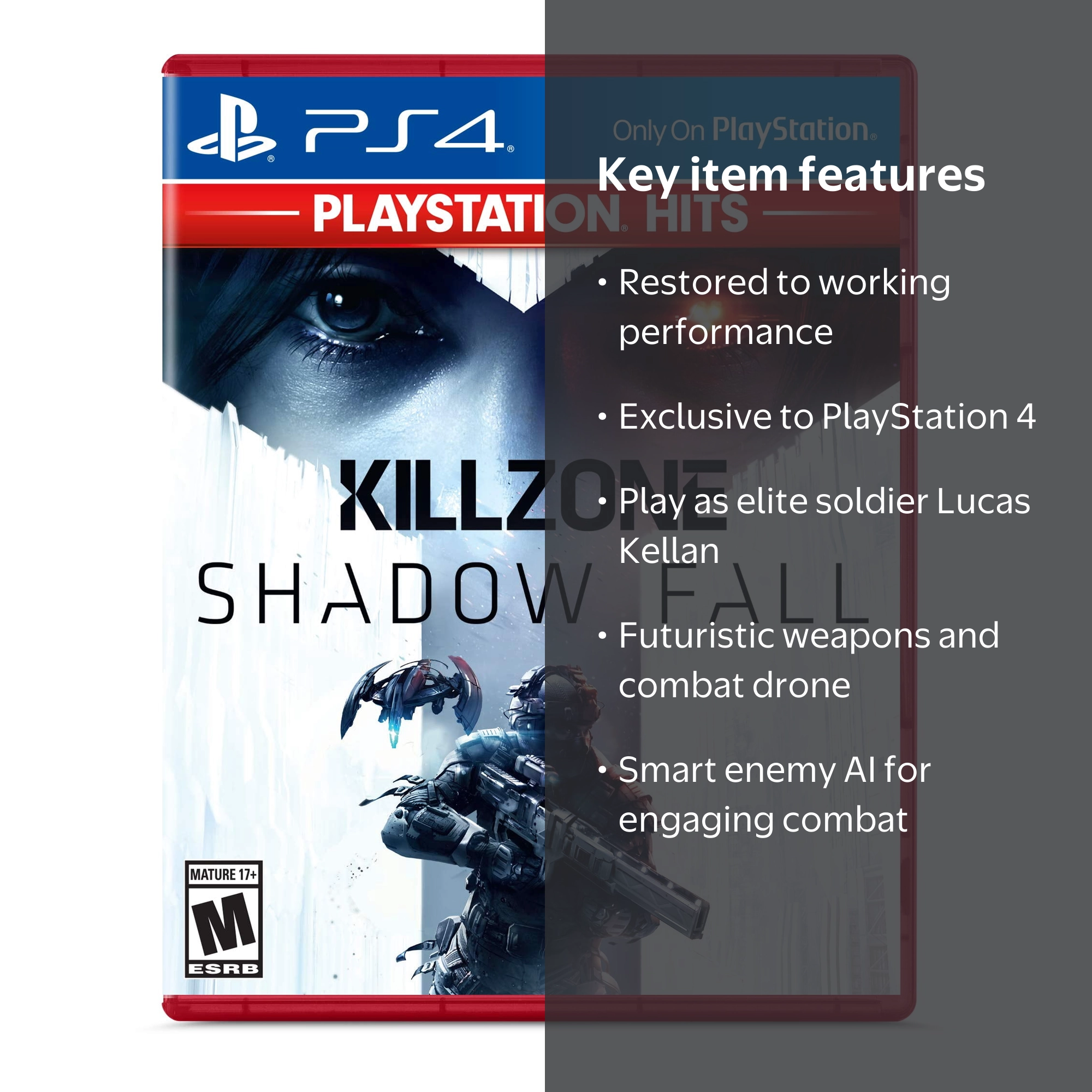 Sony PlayStation 4 Game, Killzone Shadow Fall, Refurbished