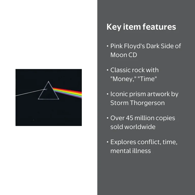Pink Floyd - The Dark Side Of The Moon - Classic 1973 Music Album