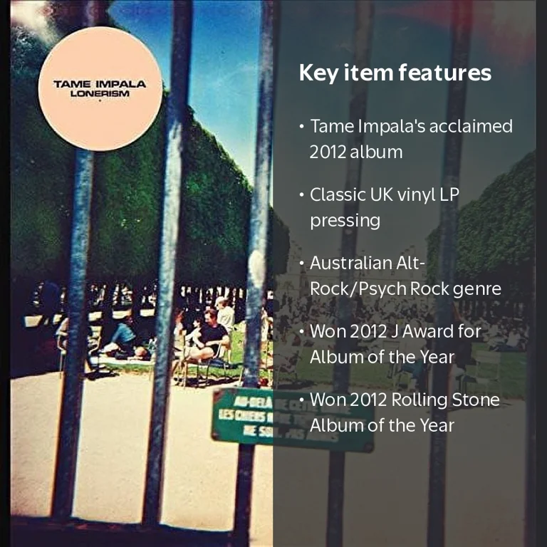 Tame Impala - Lonerism - Music & Performance - Vinyl - Walmart.com