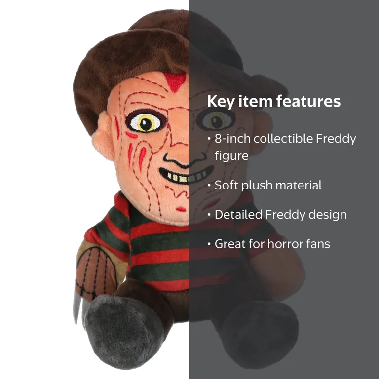 Kidrobot Freddy Krueger Plush Figure - 8 Inch Nightmare On Elm