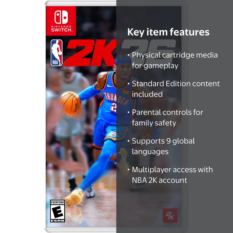 NBA 2K26, Nintendo Switch - Walmart.com