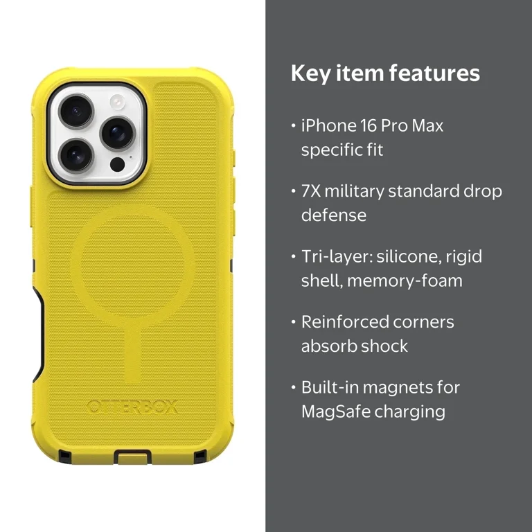 OtterBox Defender Series MagSafe Case for iPhone 16 Pro Max