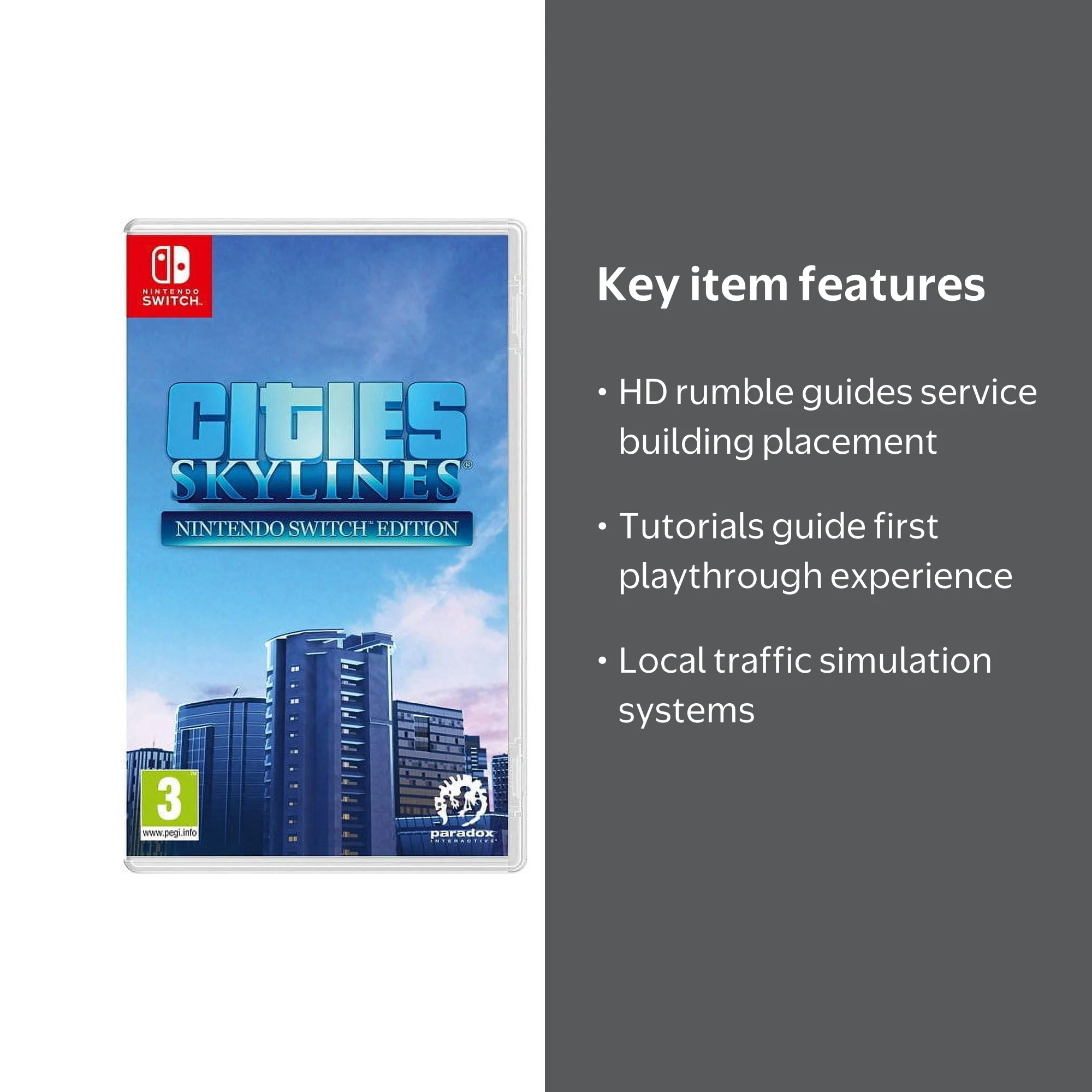 Cities: Skylines - Nintendo Switch Edition [Nintendo Switch
