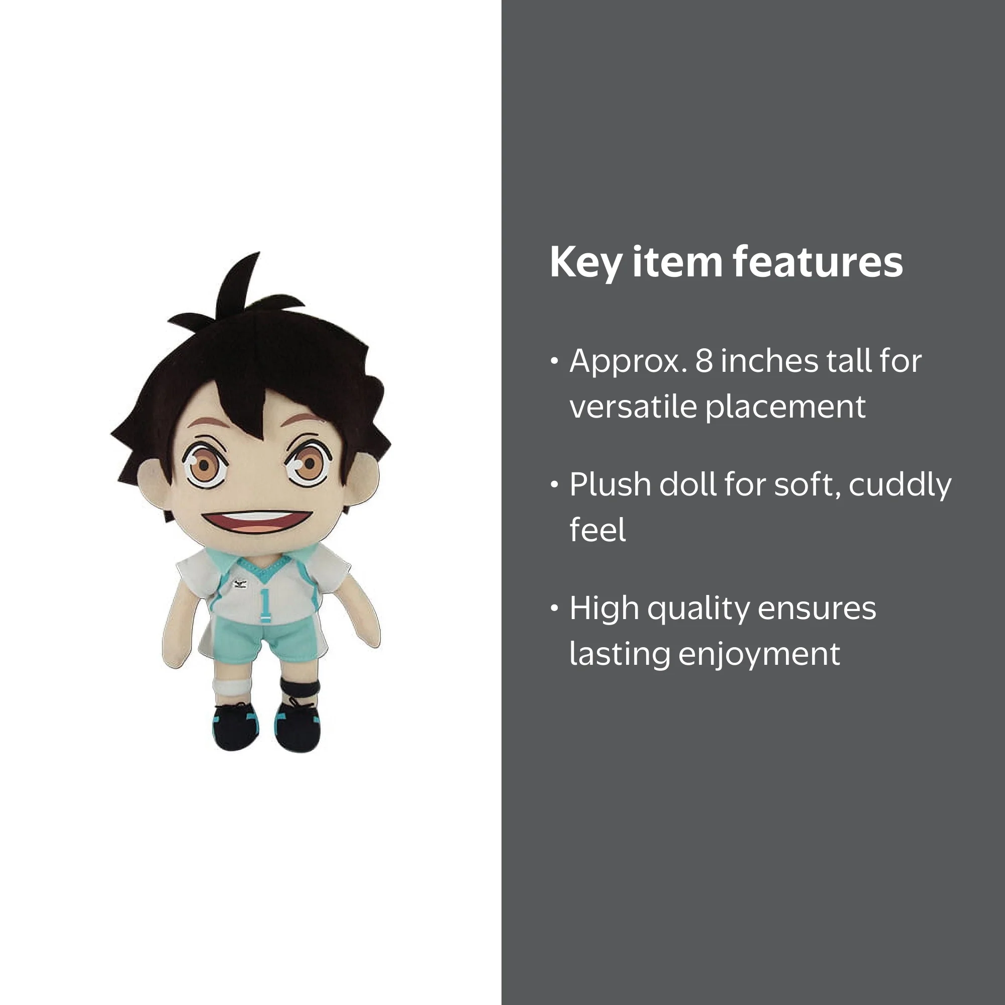 Anime Plush Doll - Haikyu!! - Oikawa 8'' High Quality Licensed