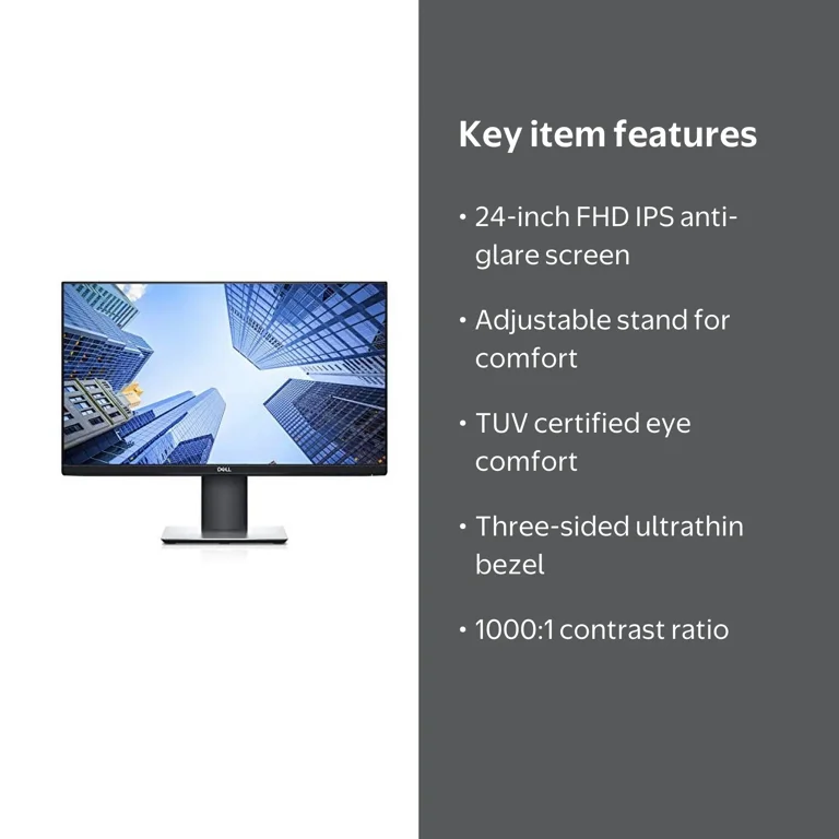 Dell, Computer Monitor, P2419H 24