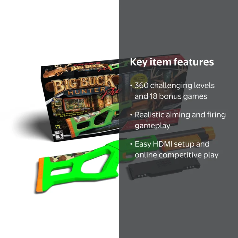 Super Happy Fun Fun, Inc SS-BBHP-B01 Sure Shot HD Video Game
