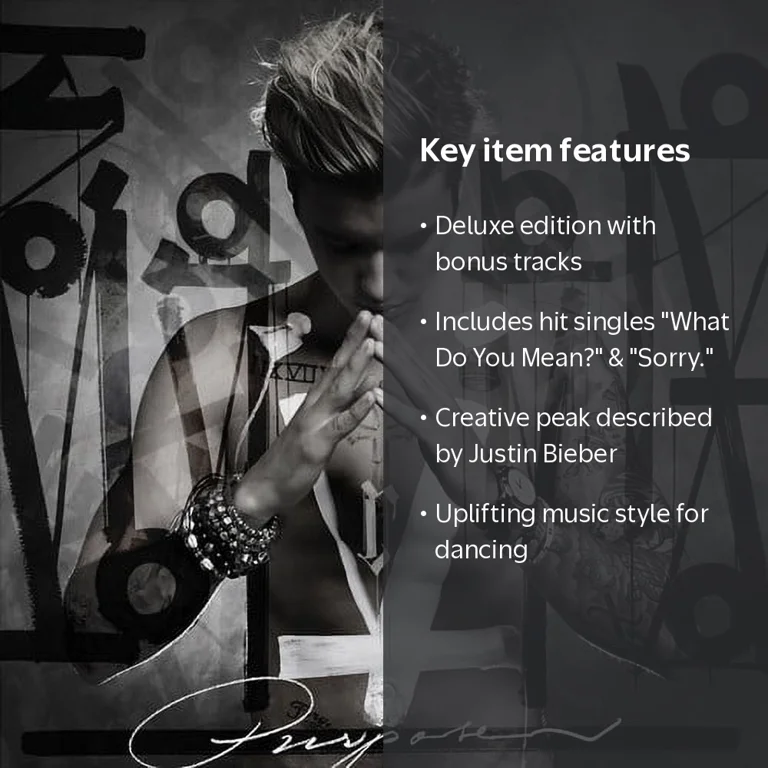Justin Bieber - Purpose - Music & Performance - CD - Walmart.com