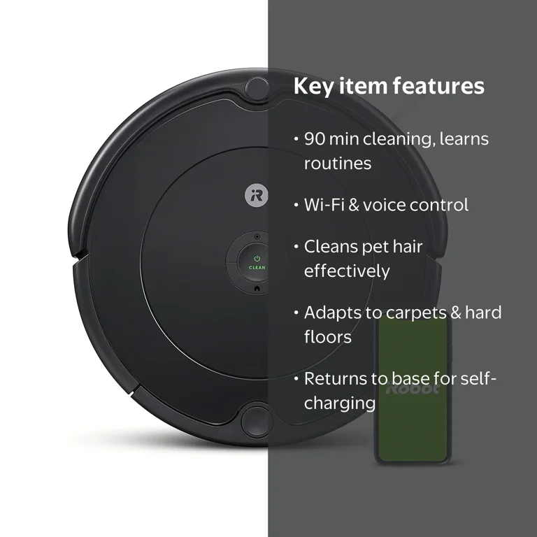 【未使用】iRobot Roomba 694 　保証付き iRobot Roomba 694 Robot Vacuum-Wi-Fi Connectivity, Personalized