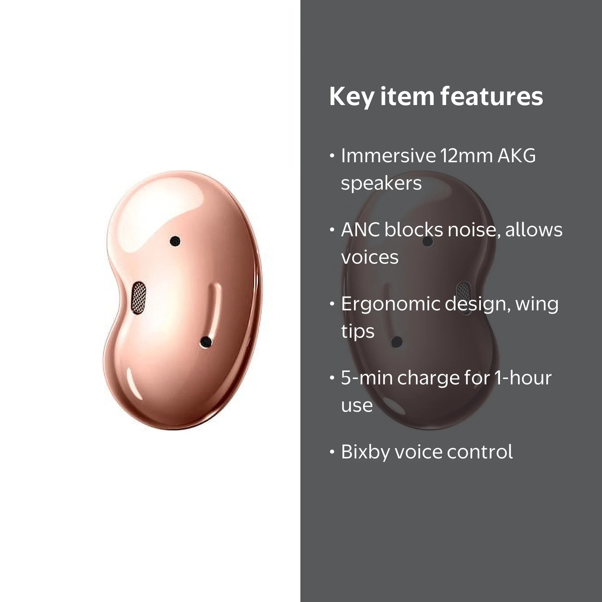 Samsung Galaxy Buds Live Wireless Earphones Headphones with