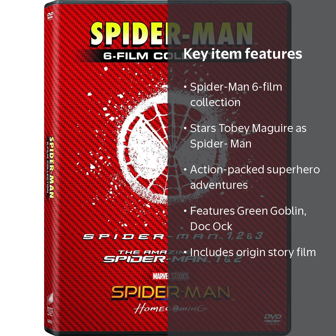Spider-Man: 6-Film Collection - Walmart.com