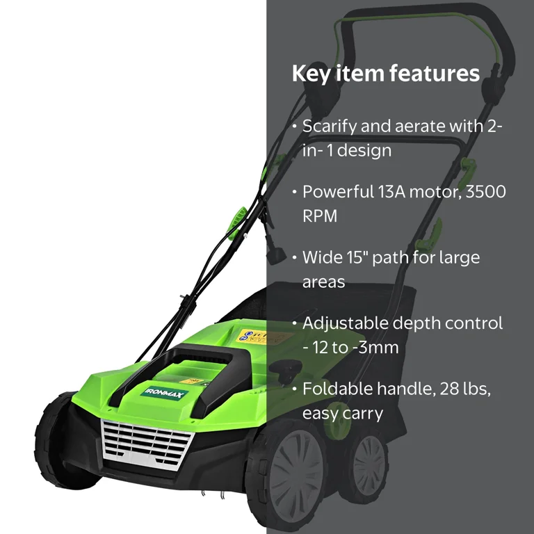 美品 ALLIAN DAMAGE 155cm FLUX PR ML セット Costway, IronMax Corded Scarifier, 15