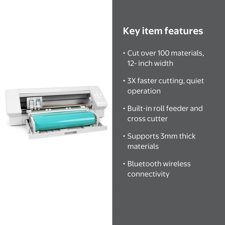 Silhouette Cameo 4 Electronic Cutter, 12 inch cutting machine