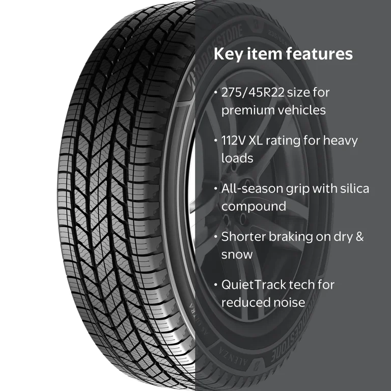 Bridgestone Alenza A/S Ultra All Season 275/45R22 112V XL SUV