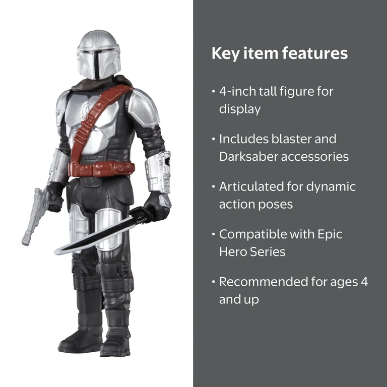 Star Wars, Action Figure, The Mandalorian 4