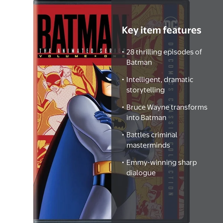 Batman The Animated Series: The Complete Series (DVD) - Walmart.com