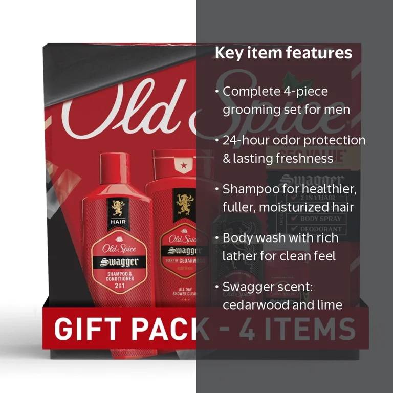 人*様 SWAGGER 19点セット　スワッガー Old Spice Holiday Gift Pack for Men, Swagger Scent, Body Wash