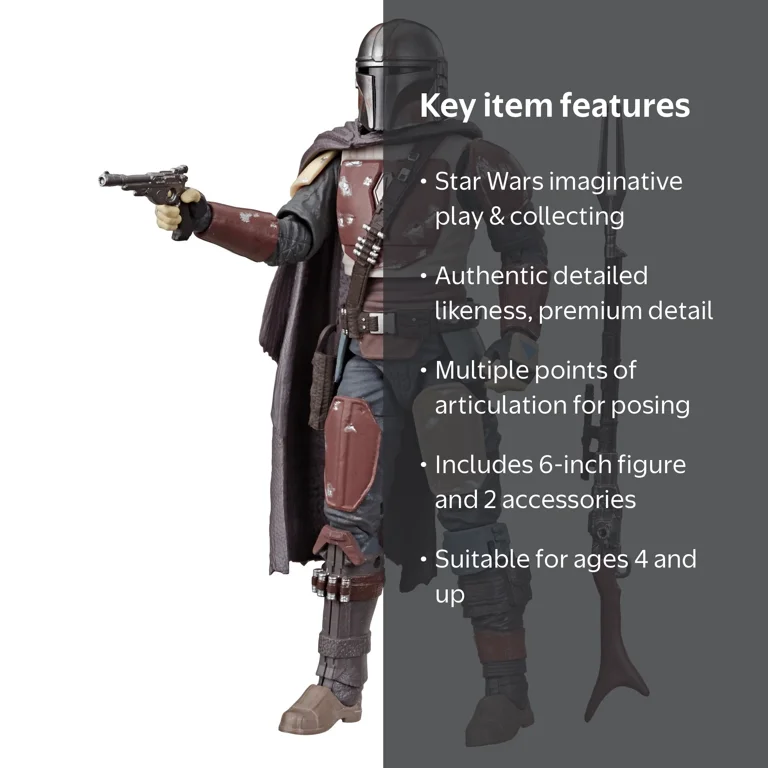 Star Wars, Action Figure, The Black Series The Mandalorian