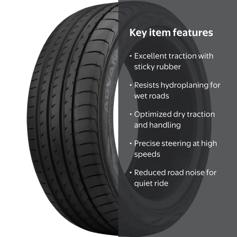 Yokohama Advan Sport V105 UHP 235/40ZR19 (92Y) Passenger Tire