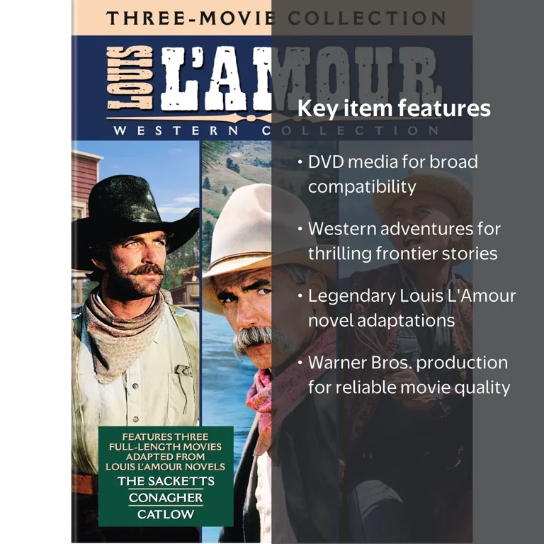 Louis L'Amour Collection, DVD, no specific code, Western Classics