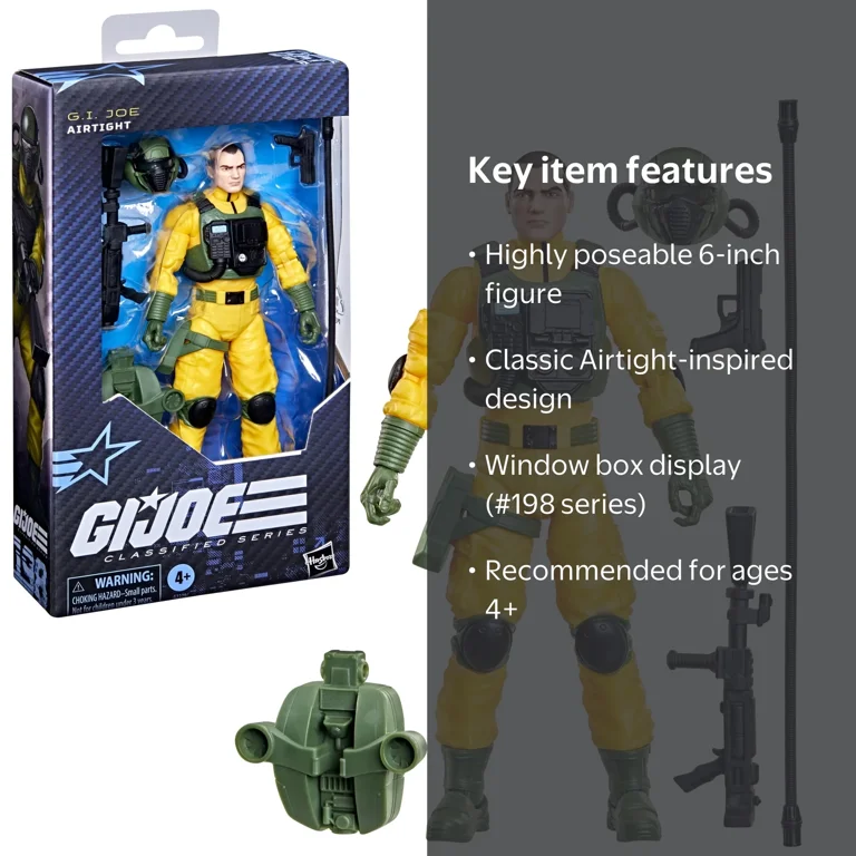 G.I. Joe フィギュア 6体セット Amazon.co.jp: G.I. Joe クラシファイドシリーズ ドレッドノック